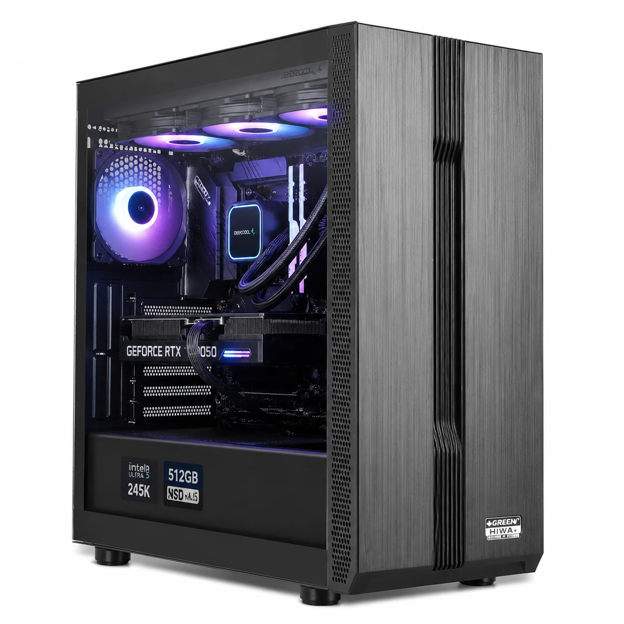 کیس گیمینگ  MB  ASUS Prime Z890-P wifi-ULTRA 5-245K-RAM 16G DDR5-SSD 512G-NVIDIA RTX 3050 8G