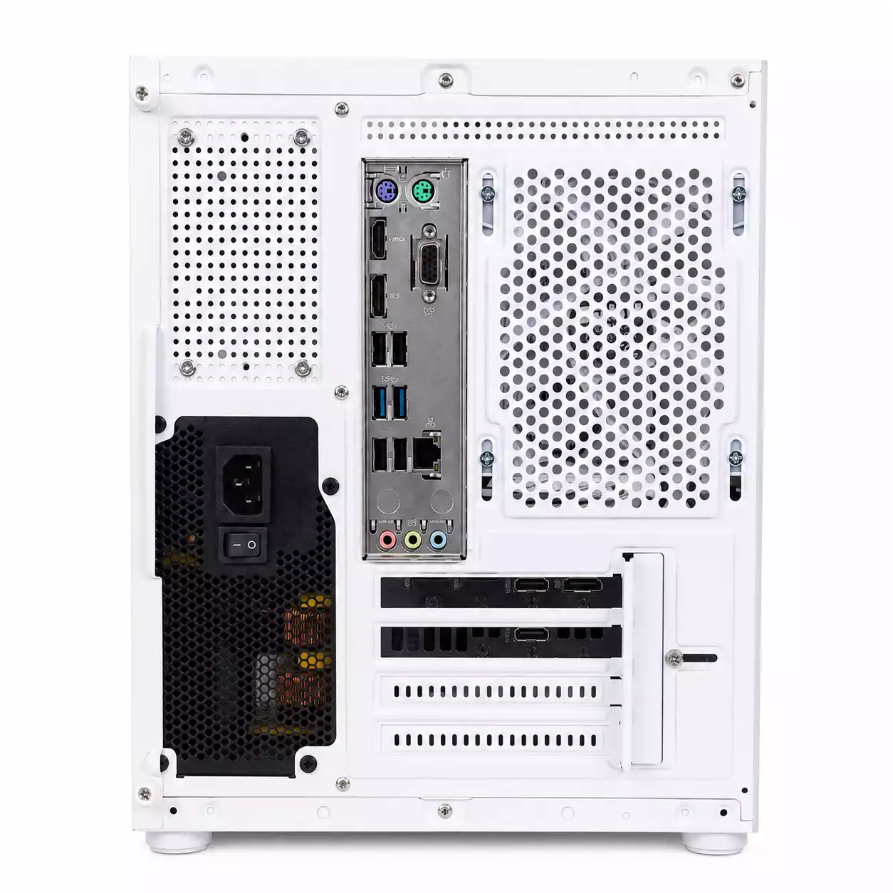 کیس گیمینگ  MB  ASUS Prime H610M-A D4- Core i5-13400-RAM 32G DDR4-512GB SSD-ASUS RTX 3060Ti 8GB