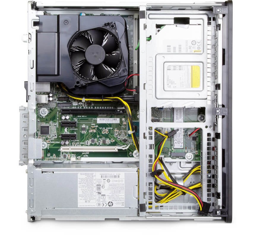 مینی کیس اچ پی استوک i7-7700-RAM 8G DDR4-HDD 512G+256G SSD-HD Graphics 630