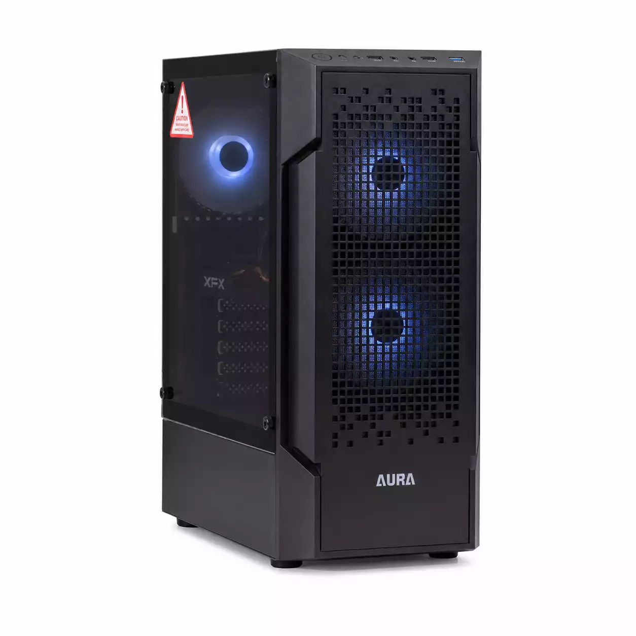 کیس گیمینگ  MB  GigaByte H310M S2P-Core i3-9100F-RAM 16G DDR4-256GB SSD-AMD XFX RX580 8GB