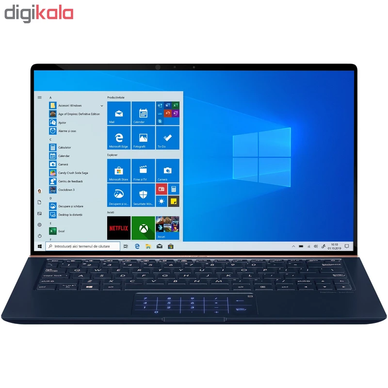 لپ تاپ 14 اینچی ایسوس مدل ZenBook UX433F i7-10510U-16GB-256GB SSDM2-MX250 2GB
