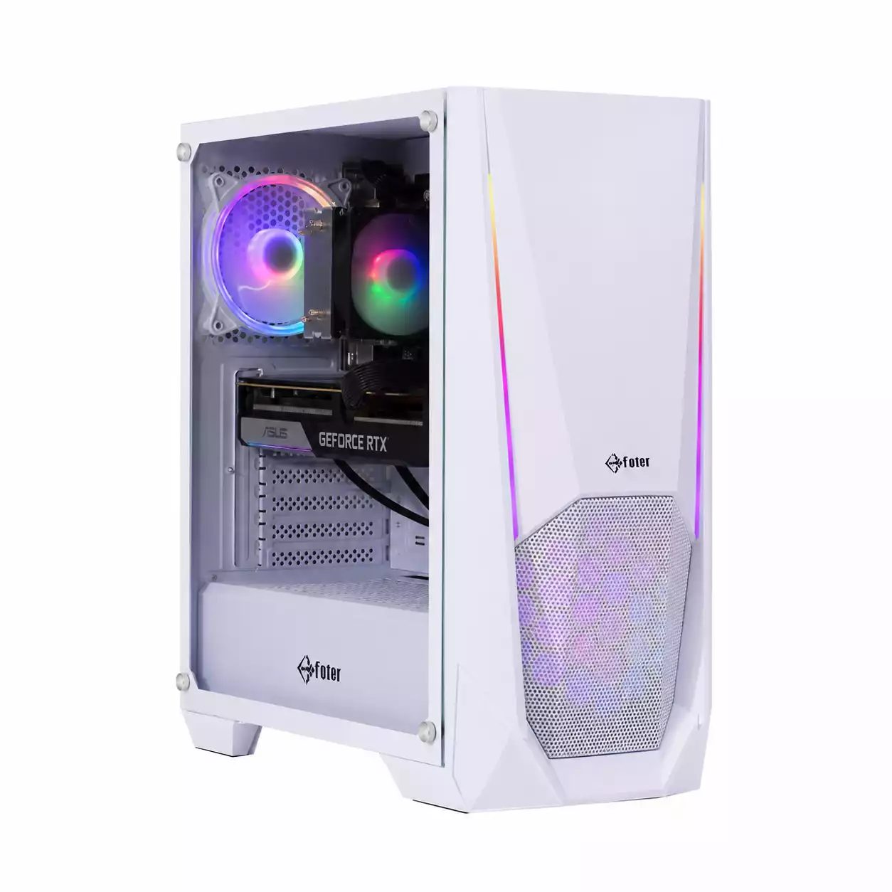 کیس گیمینگ  MB  GigaByte H610M-H-Core i5-12400-RAM 16G DDR5-256GB SSD-ASUS RTX 3060Ti 8GB
