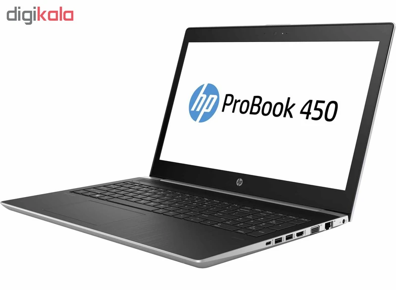 لپ تاپ استوک 15 اینچی اچ پی مدل ProBook 450 G5 -i5-7200U-8GB-512HDD-Intel UHD