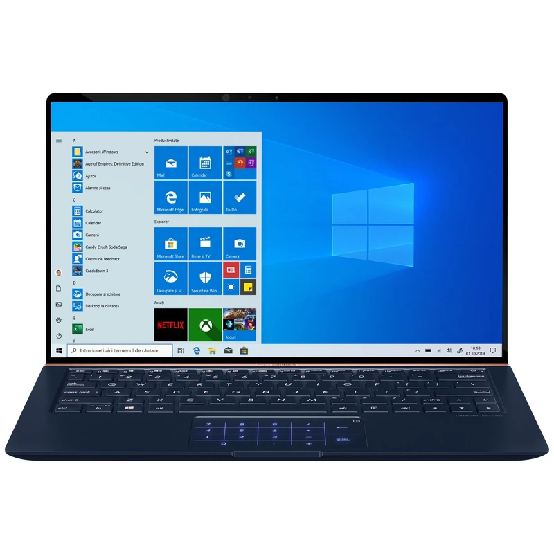 لپ تاپ 14 اینچی ایسوس مدل ZenBook UX433F i7-10510U-16GB-256GB SSDM2-MX250 2GB