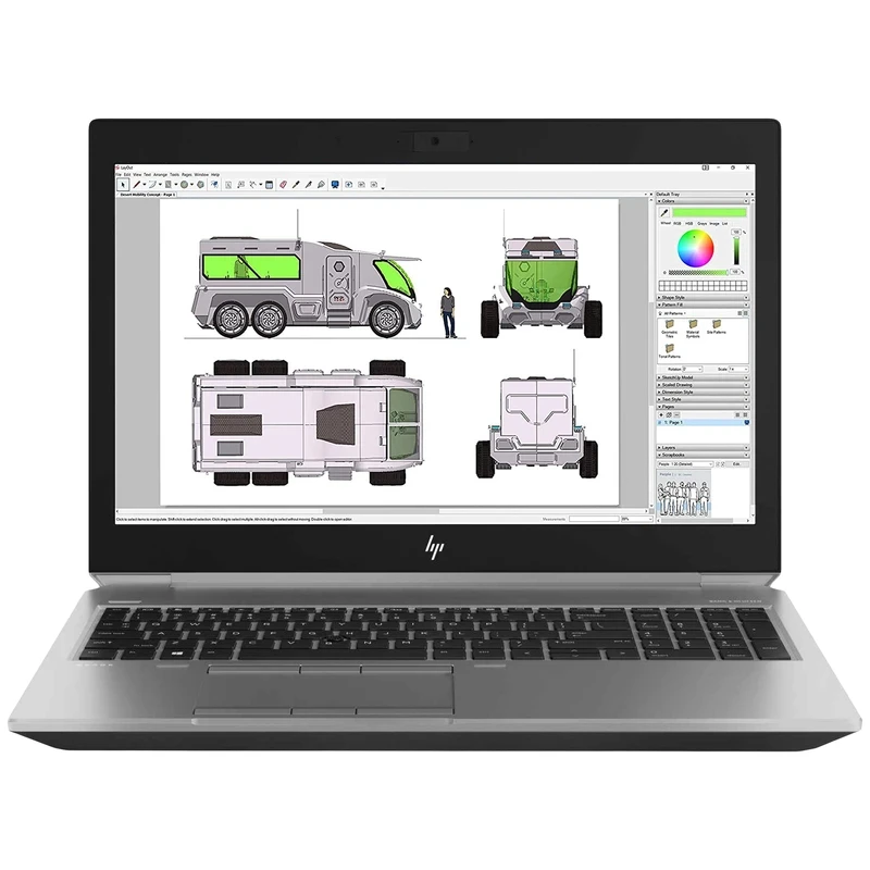  لپ تاپ 15.6 اینچی اچ‌ پی مدل ZBook 15 G6-B2-i7 9850H-16GB DDR4-512GB SSD-Quadro T1000 4GB