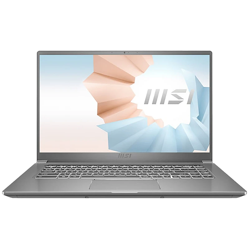 لپ تاپ استوک 15.6 اینچی ام اس آی  Modern 15 -Core i7-1195G7-8GB DDR4-512G SSD-Intel UHD