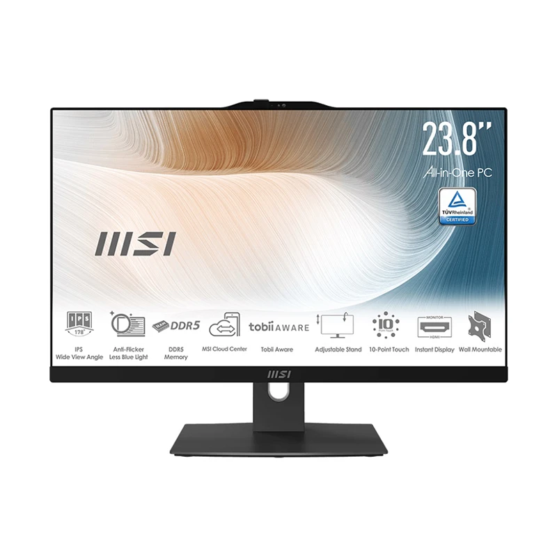 کامپیوتر همه کاره 23.8 اینچ ام اس آی مدل AM242P -Core 5 210U-16GB DDR5-500GB SSD-IPS